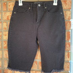 Women's Wild Fable Black Jean Mid Length Shorts(size 4)